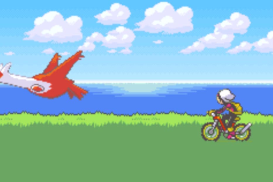Pokemon Sapphire ROM Gameplay from GBA